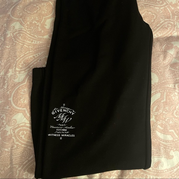 Black Givenchy sweat pants